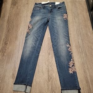 Brand new white house black market crop jeans